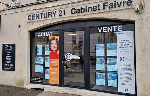 Agence immobilière CENTURY 21 Cabinet Faivre, 39100 DOLE
