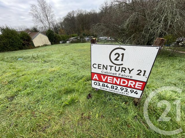 terrain à vendre - 799.0 m2 - DOLE - 39 - FRANCHE-COMTE - Century 21 Avenir Immobilier